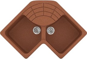 Νεροχύτης Sanitec 310-Granite Terracotta