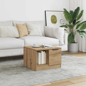 vidaXL Τραπεζάκι Σαλονιού τεχνίτης Δρυς 50x50x36 εκ Επεξεργασμένο Ξύλο