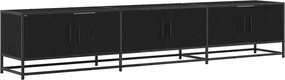 vidaXL Μονάδες TV 210 x 35 x 41 εκ Μαύρη Οξυά