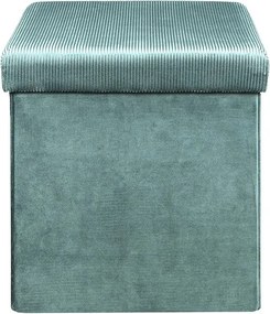ΣΚΑΜΠΌ &amp; ΠΟΥΦ GIULIA VELVET FOLDABLE STORAGE POUFFE HD6811