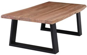 Τραπεζάκι Lizard-W ΕΑ7101,W 115x60x40cm Natural-Black