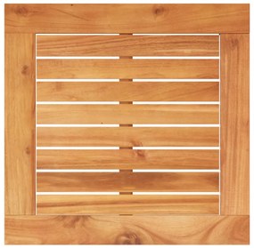 vidaXL Σετ Επίπλων Bistro 3 τεμ. Μαύρο Συνθετικό Ρατάν / Ξύλο Ακακίας