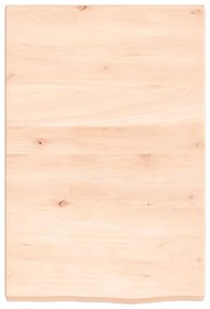 vidaXL Ράφι Τοίχου 40x60x(2-4) εκ. από Ακατέργαστο Μασίφ Ξύλο Δρυός