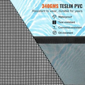 VEVOR Pool Fence Gate 4 x 2.5 FT Removable Inground Pool Gate for Kids Security