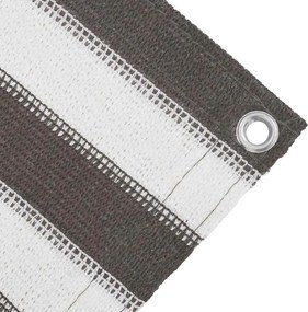 vidaXL Χαλί Σκηνής Ανθρακί / Λευκό 250 x 200 εκ.