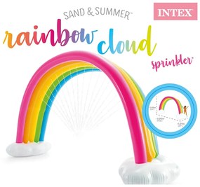 INTEX Ψεκαστήρας Ουράνιο Τόξο Σύννεφο Πολύχρωμος 300 x 109 x 180 εκ.