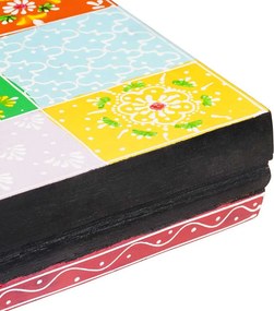 vidaXL Ράφια Τοίχου Επιτοίχιο Πολύχρωμο 100 x 20 x 6 cm