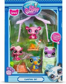 Playset Bandai Littlest Pet Shop Camping