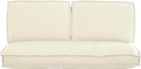 vidaXL Σετ μαξιλαριών 3 pcs Κρεμ Ύφασμα Όξφορντ