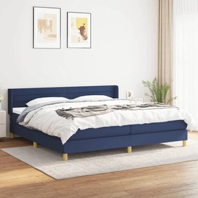 ΚΡΕΒΑΤΙ BOXSPRING ΜΕ ΣΤΡΩΜΑ ΜΠΛΕ 200X200 ΕΚ. ΥΦΑΣΜΑΤΙΝΟ 3130383