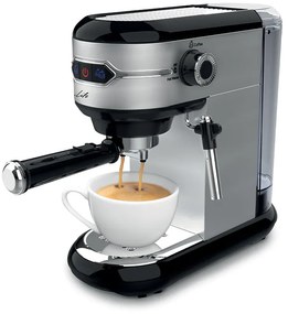 Life 221-0213 Origin Μηχανή Espresso 1450W Πίεσης 15bar Ασημί