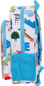 Σχολική Τσάντα Algo de Jaime Λευκό 26 x 34 x 11 cm