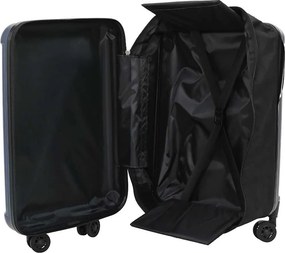 vidaXL Βαλίτσα Σκούρο Μπλε 34 x 23 x 55.5 εκ. ΑΒΣ Πλαστικό