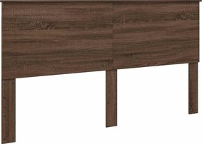 vidaXL Κεφαλάρι Καφέ δρυς 100 cm Μηχανικά επεξεργασμένο ξύλο