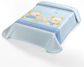 ΚΟΥΒΕΡΤΑ ΙΣΠΑΝΙΑΣ ΑΓΚΑΛΙΑΣ 80X110 BELPLA STER 663 BLUE