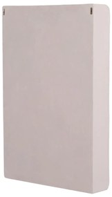 ΡΑΦΙΕΡΑ-ΚΟΜΜΟ ΣΕΙΡΑ SANTORINI  MDF ΣΕ ΥΠΟΛΕΥΚΟ 80x18x120Υεκ.