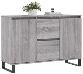 vidaXL Μπουφές Γκρι Sonoma 104 x 35 x 70 εκ. από Επεξεργασμένο Ξύλο