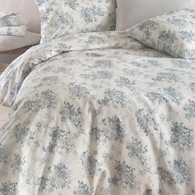 Σεντόνια King Size (Σετ) Rythmos Gardenia Γκριζομπλε