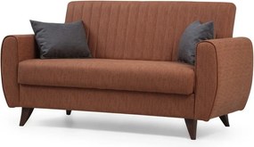2-Seat Sofa-Bed Alkon - Tile Red Tile Red