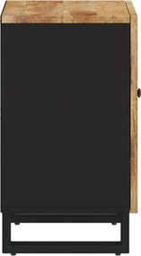 vidaXL Ντουλάπι Μπάνιου 38 x 33 x 58 εκ. από Μασίφ Ξύλο Μάνγκο