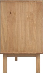 vidaXL Ντουλάπι OTTA 114 x 43 x 73,5 εκ. από Μασίφ Ξύλο Πεύκου
