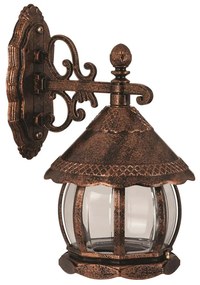 Φωτιστικό Τοίχου - Απλίκα 685AVN1223 32x20x40cm E27 40W Brown Opviq