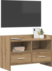 vidaXL Ντουλάπι TV 71,5 x 33 x 47 εκ. Artisan Δρυς Επεξεργασμένο Ξύλο
