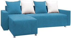 Γωνιακός καναπές Odette-Γαλάζιο
