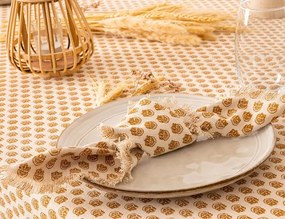 Σετ Πετσέτες φαγητού Indie Atmosphera με διαστάσεις 40x40cm - Beige - 2 τεμάχια