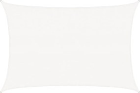 vidaXL Πανί Σκίασης Λευκό 3,5 x 4,5 μ. από HDPE 160 γρ./μ²