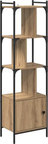 vidaXL Βιβλιοθήκη 6 επιπέδων 44,5 x 30 x 154,5 εκ. Επεξεργασμένο ξύλο