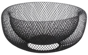 Μπολ για Φρούτα 5five Simply Smart Noir Kitchen Μαύρο Μέταλλο 27 cm Ø 27 cm