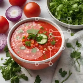 Σετ των 2 Intra Συλλεκτικό Ξύλινο Παζλ Plywood  4mm - Φρέσκια σάλτσα με υλικά Σε Ξύλινο Κουτί - Διαστάσεις: 10x10 cm – 25 κομμάτια