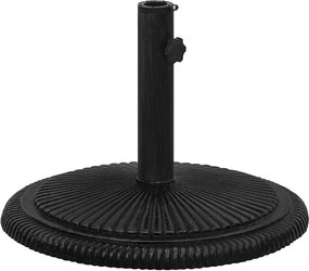 vidaXL Βάση Ομπρέλας Μαύρη 45 x 45 x 30 εκ. από Χυτοσίδηρο