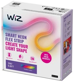 Έξυπνη Εύκαμπτη Ταινία Neon LED 24W Λευκό Kit 300cm RGB Dimmable 929003295501 Wiz-929003295501-Λευκό 929003295501