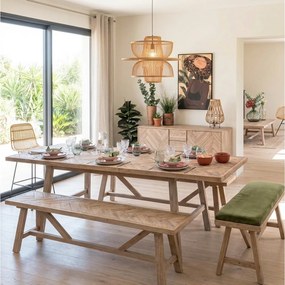 ΤΡΑΠΕΖΑΡΊΕΣ AERIS EXTENDABLE DINING TABLE 180-220 X 90 CM 1850