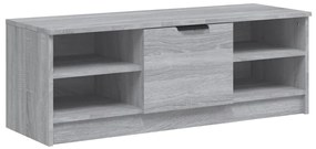 vidaXL Έπιπλο Τηλεόρασης ΓκριSonoma102x35,5x36,5εκ. Επεξεργασμένο Ξύλο