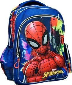 Σχολική Τσάντα Δημοτικού (35x20x46) Gim Spiderman Silver Eyes