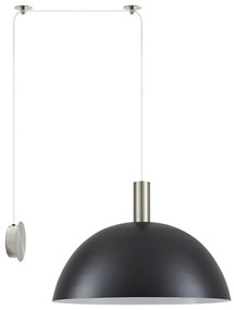 Απλίκα Τοίχου Homelighting 77-8808 Nickel/Black