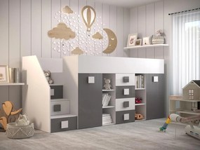 Πολυλειτουργικό κρεβάτι Toledo III-Gkri-Αριστερή