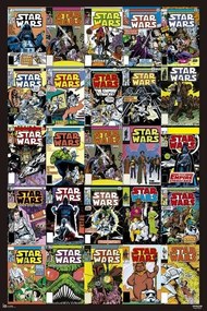 Αφίσα Star Wars - Covers, (61 x 91.5 cm)