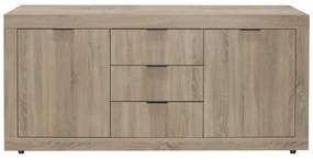 ΜΠΟΥΦΕΣ DOHA PAKOWORLD ΣΕ SONOMA ΑΠΟΧΡΩΣΗ 180X45X80.5ΕΚ