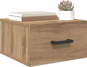 vidaXL Κομοδίνο artisan δρυς 35 x 35 x 20 εκ Επεξεργασμένο ξύλο