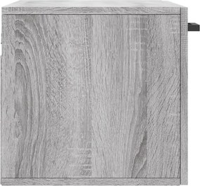 vidaXL Ντουλάπι Τοίχου Γκρι Sonoma 60x36,5x35 εκ. Επεξεργασμένο Ξύλο