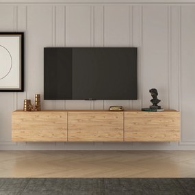 Έπιπλο Τηλεόρασης Atlantic Πεύκο SAMIN 150x32x30