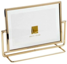 Κορνίζα Landscape Περιστρεφόμενη 2 Όψεων FAM568 10x15cm Gold Espiel Metal