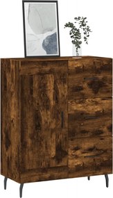 vidaXL Ντουλάπι Καπνιστή Δρυς 69,5 x 34 x 90 εκ. Επεξεργασμένο Ξύλο