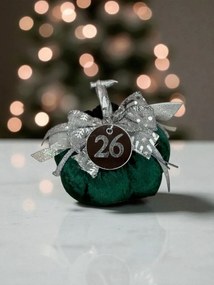 Κολοκύθα Σμαραγδί Πράσινο βελούδινη μεγάλη - Χρυσό