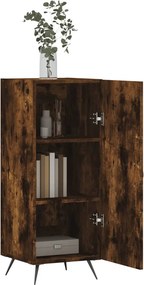 vidaXL Ντουλάπι Καπνιστή Δρυς 34,5 x 34 x 90 εκ. Επεξεργασμένο Ξύλο