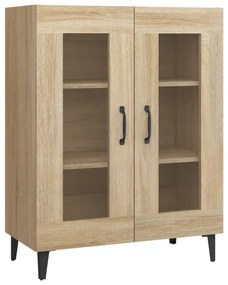 vidaXL Ντουλάπι Sonoma Δρυς 69,5 x 34 x 90 εκ. από Επεξεργασμένο Ξύλο